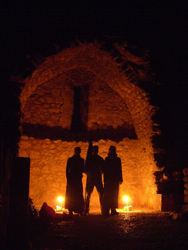 Nacht in Peyrepertuse